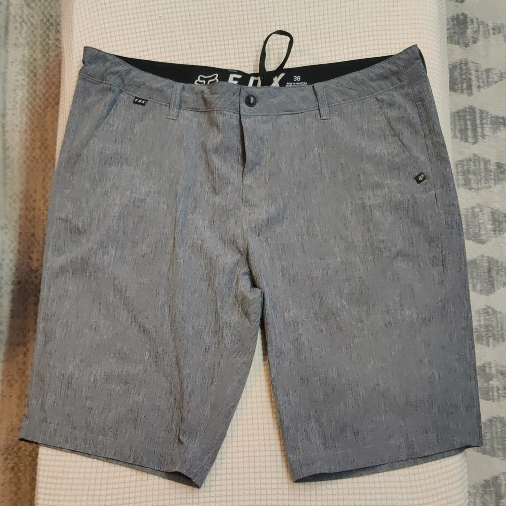 Fox Racing men's gray hybrid boardshorts 